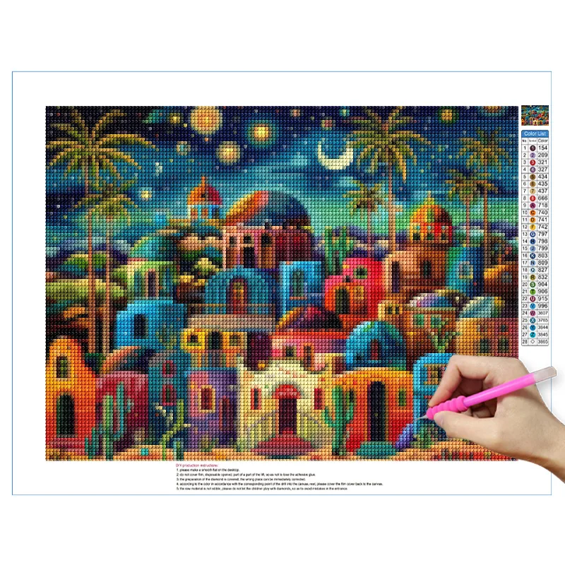 Pintura de Diamantes 5D sin Ma - Resin Art Wall Decor reseña y precio