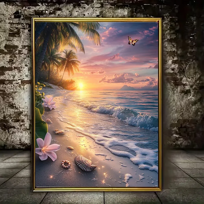 Arte de diamantes retro plano  - Resin Art Meaning reseña y precio