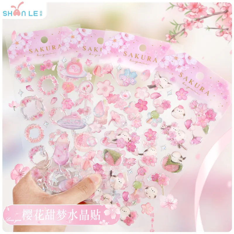 Pegatinas 3D de cristal Sakura - Resin Art And Decor reseña y precio