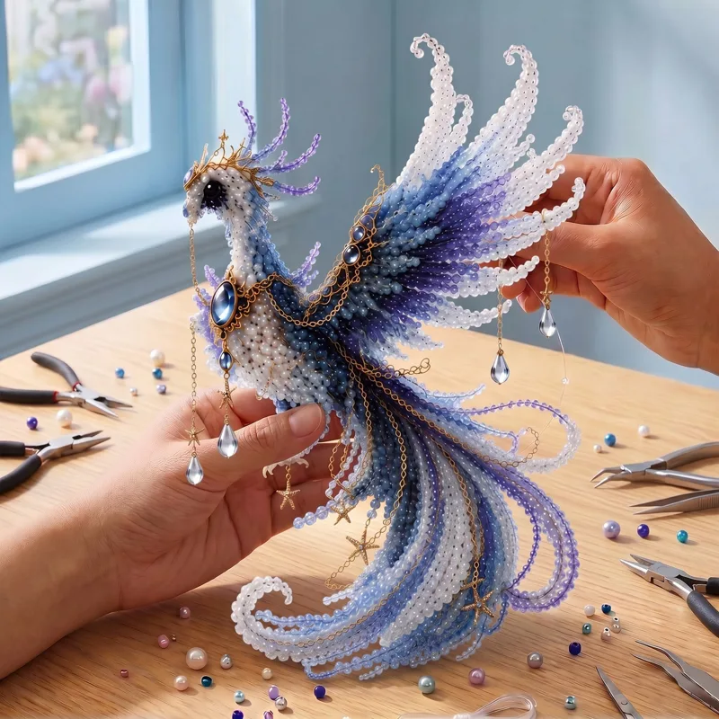 Kit de Cuentas 3D DIY, Mini Ad - Resin Art A Keychain reseña y precio