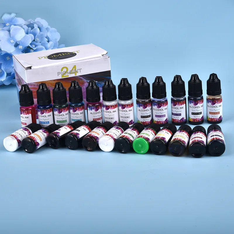 Kit de pigmento de resina de A - Resin Art Alcohol Ink reseña y precio