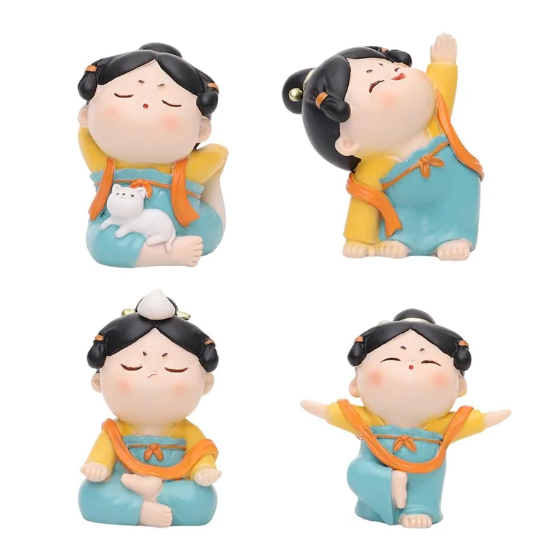 Estatua de Yoga de Dama China  - Resin Art Studio reseña y precio