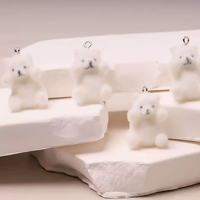 6 piezas de dijes de resina de - Resin Art Accessories reseña y precio