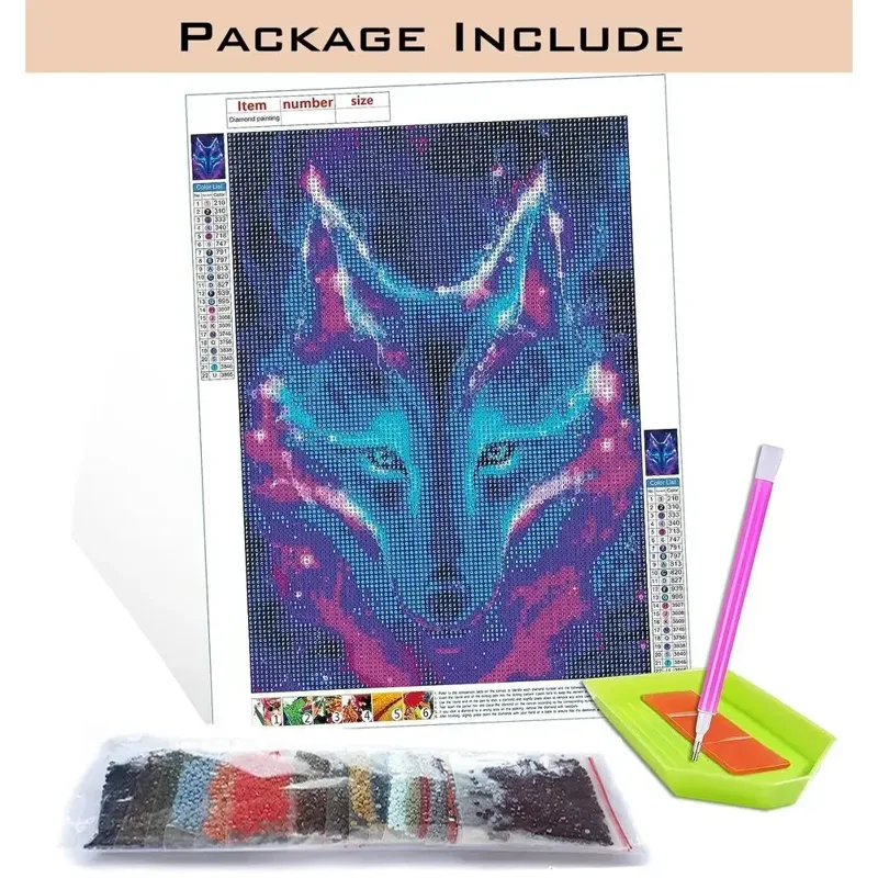 Kits de arte de diamante 5D DI - Resin Art Studio reseña y precio