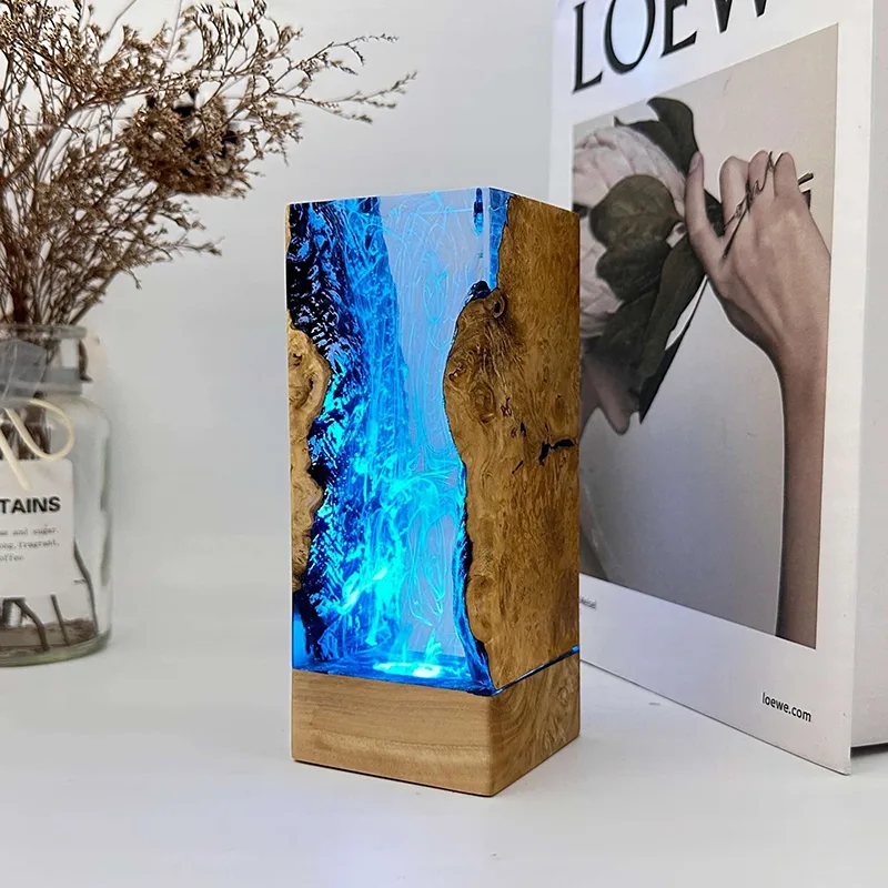 Lámpara de Resina con Tema de  - Resin Art And Decor reseña y precio