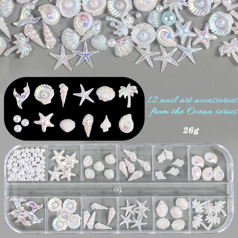 SANANIE 12 Rejillas de Adornos - Resin Art Beach Theme reseña y precio