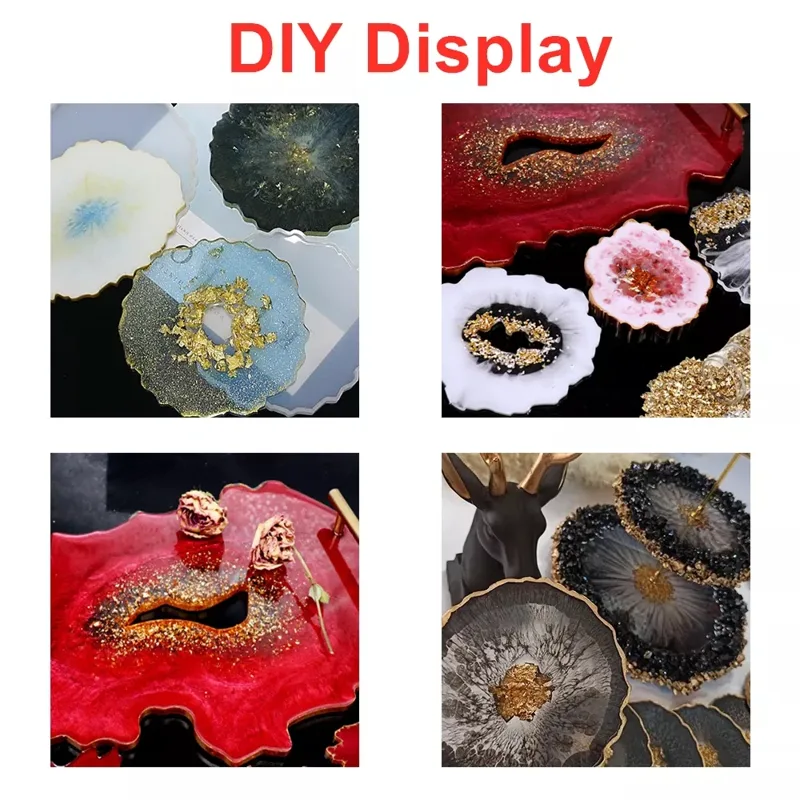 30g de piedras de vidrio roto, - Resin Art Stone reseña y precio