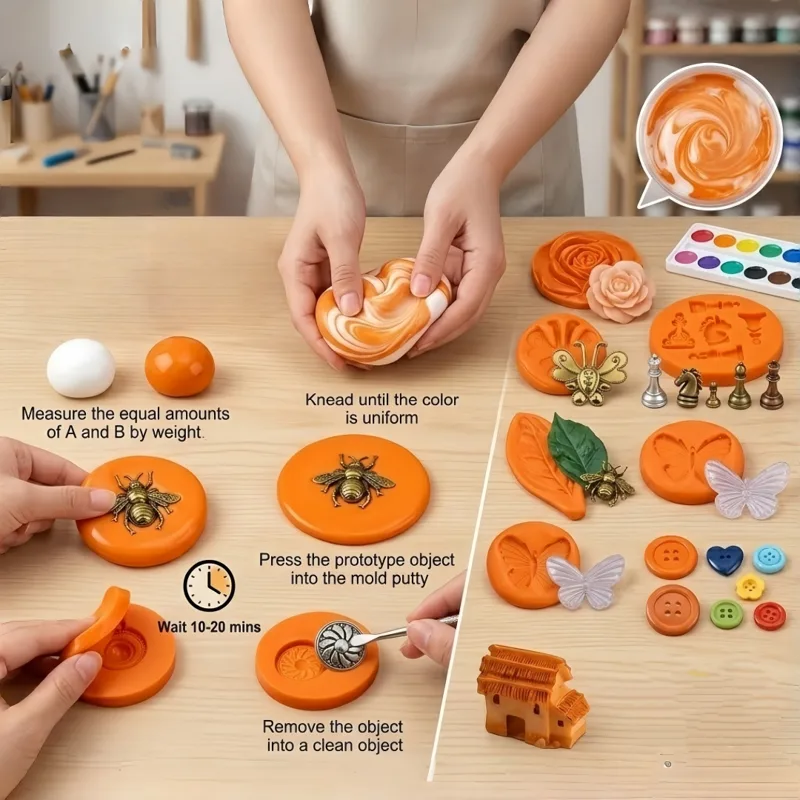 Kit de manualidades con masill - Resin Art Accessories reseña y precio