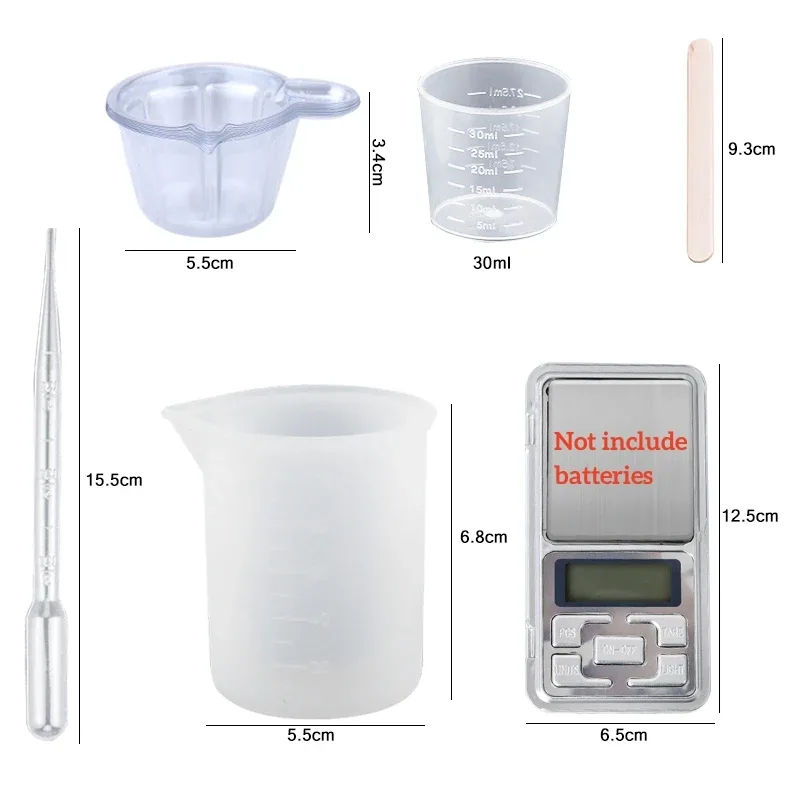 Kit de resina epoxi transparen - Resin Art Stone reseña y precio