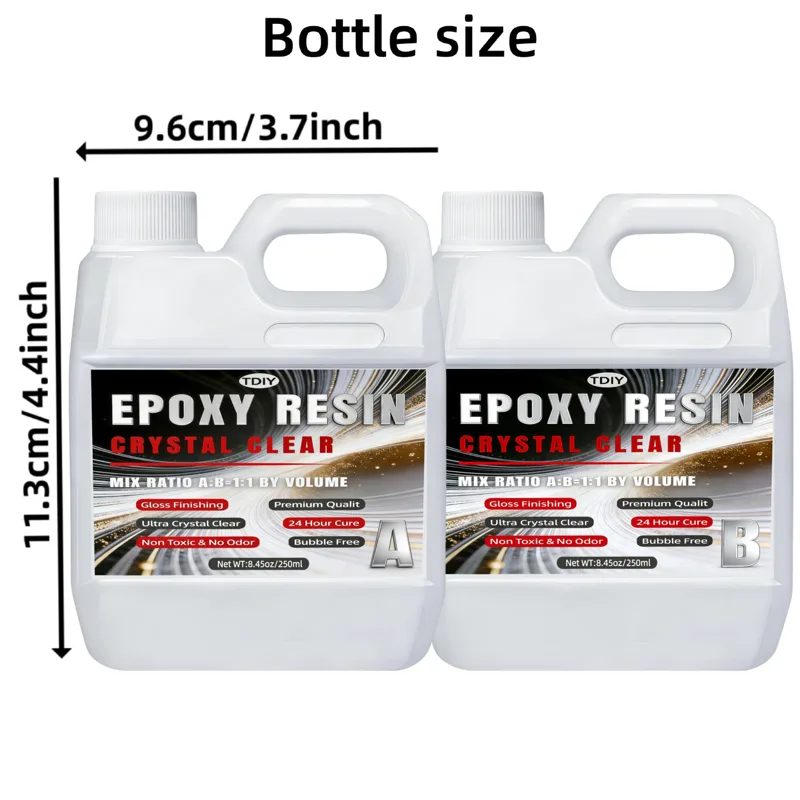 Kit de Resina Epoxi Transparen - Resin Art And Jewelry reseña y precio