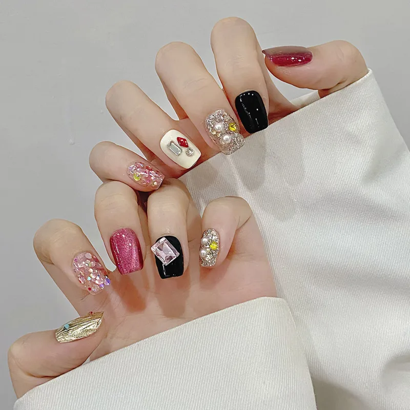 Uñas postizas hechas a mano, U - Resin Art And Deco reseña y precio