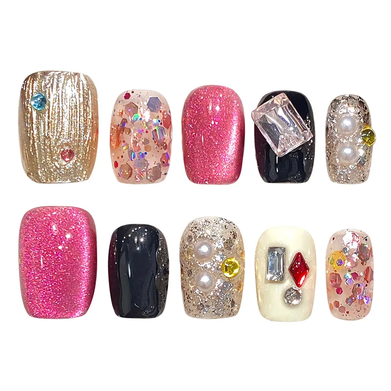 Uñas postizas hechas a mano, U - Resin Art And Deco reseña y precio