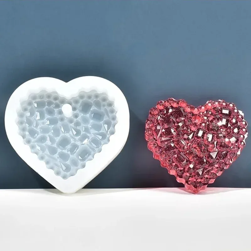 Molde de resina epoxi de crist - Resin Art Heart reseña y precio