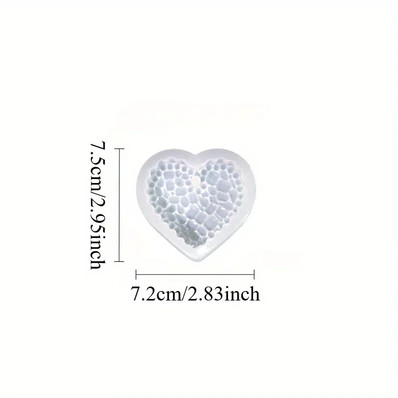 Molde de resina epoxi de crist - Resin Art Heart reseña y precio