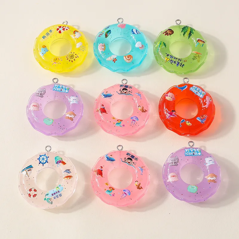 Pendientes de resina de 5 piez - Resin Art Beach Theme reseña y precio