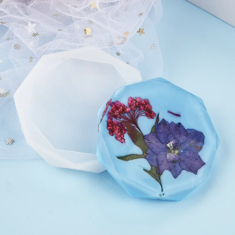Molde de silicona para posavas - Resin Art Heart reseña y precio