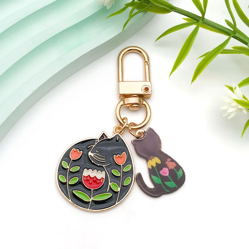 Juego de dijes de gato popular - Resin Art Bracelet reseña y precio