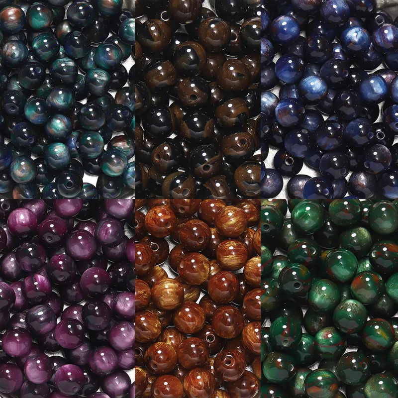 Cuentas redondas de resina par - Resin Art Accessories reseña y precio