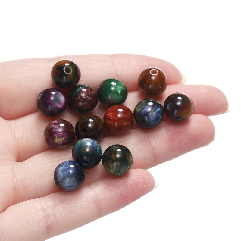 20-50 unids/lote de cuentas re - Resin Art Bracelet reseña y precio