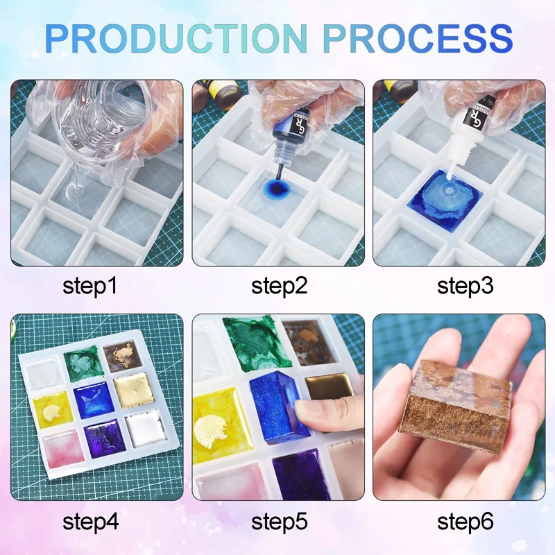 Tinta artística de 10ml, pigme - Resin Art Alcohol Ink reseña y precio