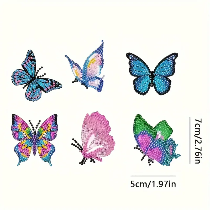 Set de 6 Llaveros de Diamantes - Resin Art A Keychain reseña y precio