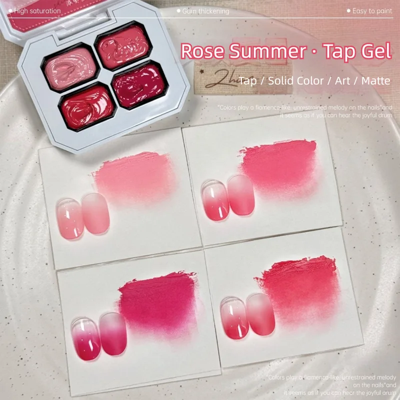 Nuevo Gel de Uñas Rosa Pudín V - Resin Color Paste reseña y precio