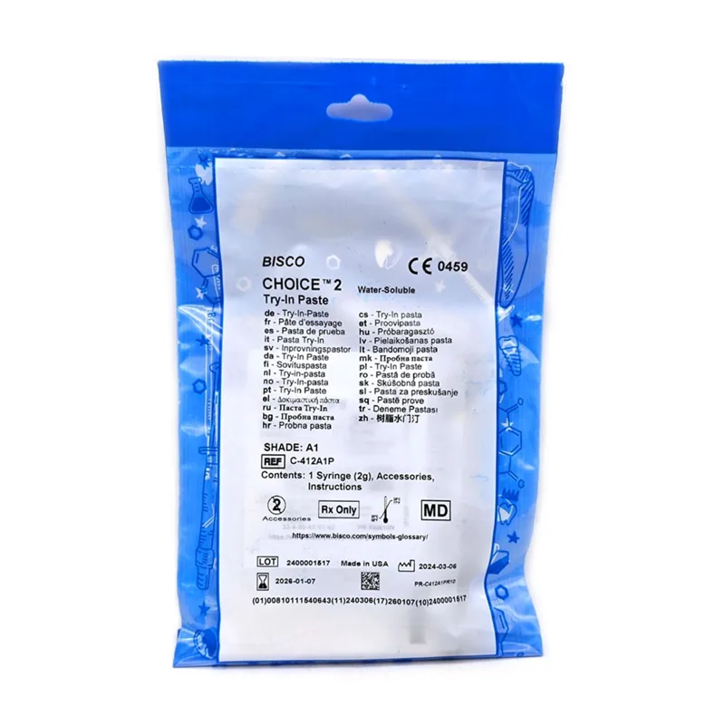 BISCO Choice 2 Pasta Soluble e - Resin Color Paste reseña y precio