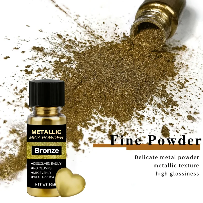 Polvo de Mica Metálico, Botell - Resin Color Paste reseña y precio