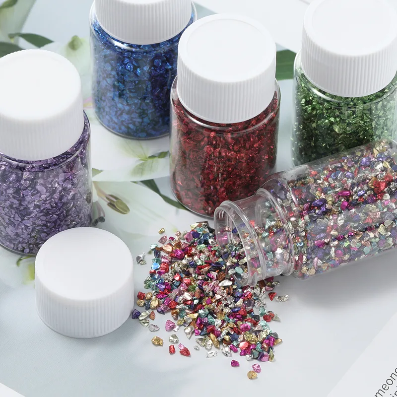 30g/botella de piedras tritura - Resin Art Stone reseña y precio