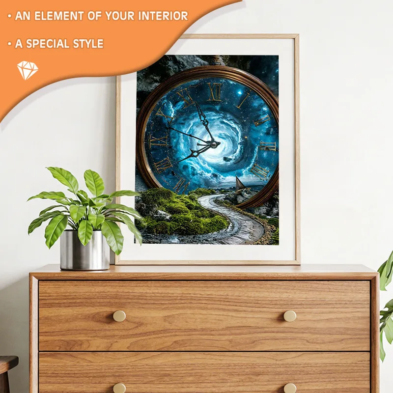 Huacan - Reloj de Bolsillo con - Resin Art Watch reseña y precio