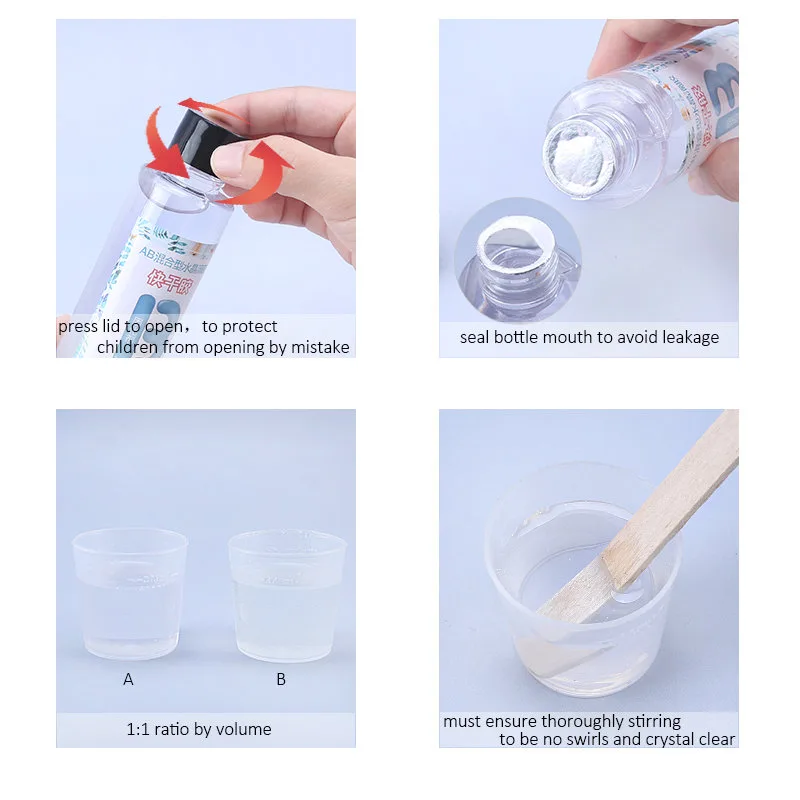 Resina epoxi transparente 1:1, - Resin Art And Jewelry reseña y precio