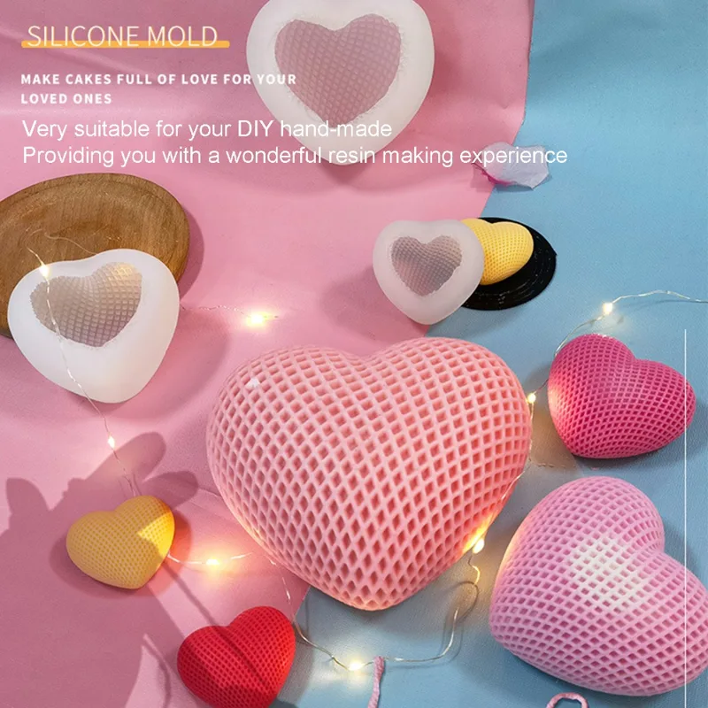 Molde de silicona reutilizable - Resin Art Heart reseña y precio