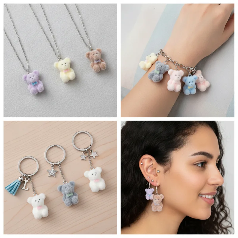 2/10 piezas de dijes de resina - Resin Art Bracelet reseña y precio