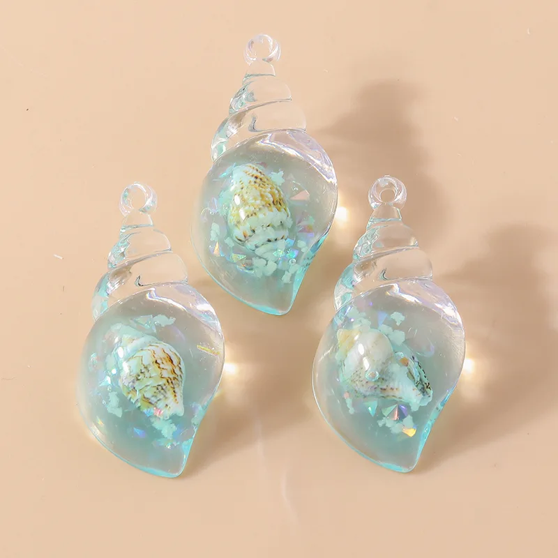 Leslie - 10 Piezas de Conchas  - Resin Art Beach Theme reseña y precio