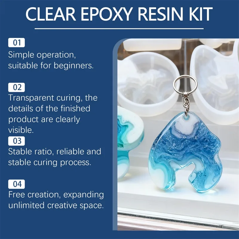 Resina epoxi transparente para - Resin Art And Jewelry reseña y precio