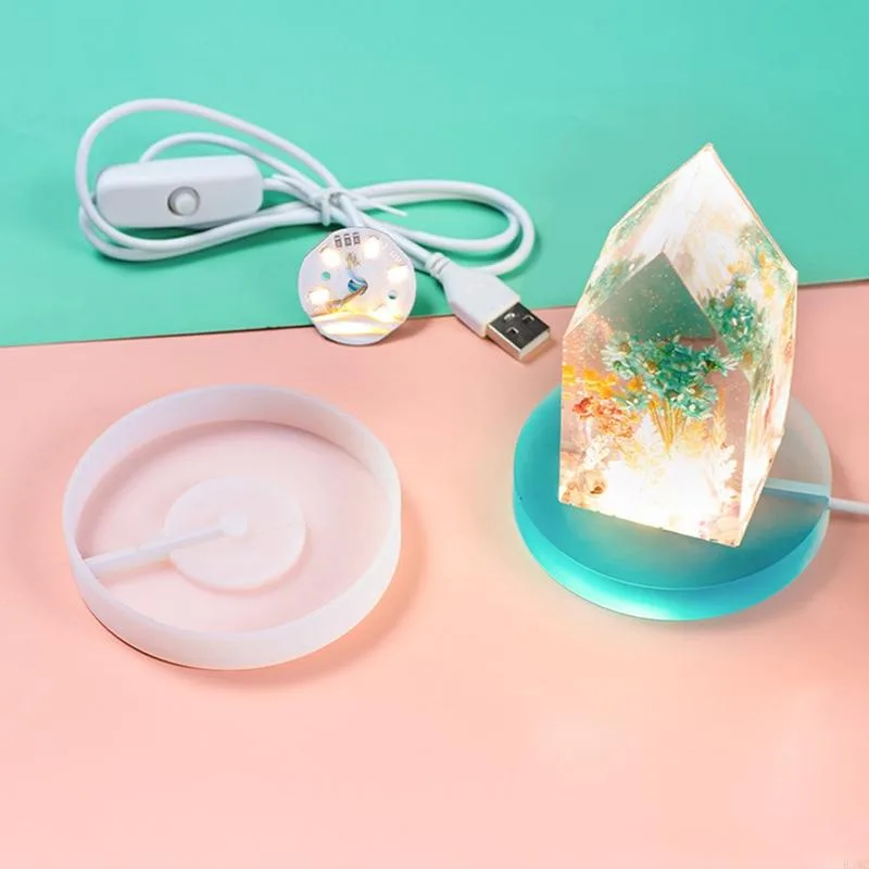 Molde silicona R3MC con luz LE - Resin Art Equipment reseña y precio