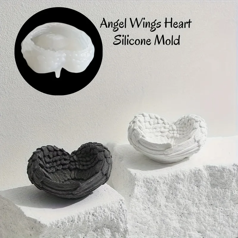 Molde de silicona con forma de - Resin Art Heart reseña y precio