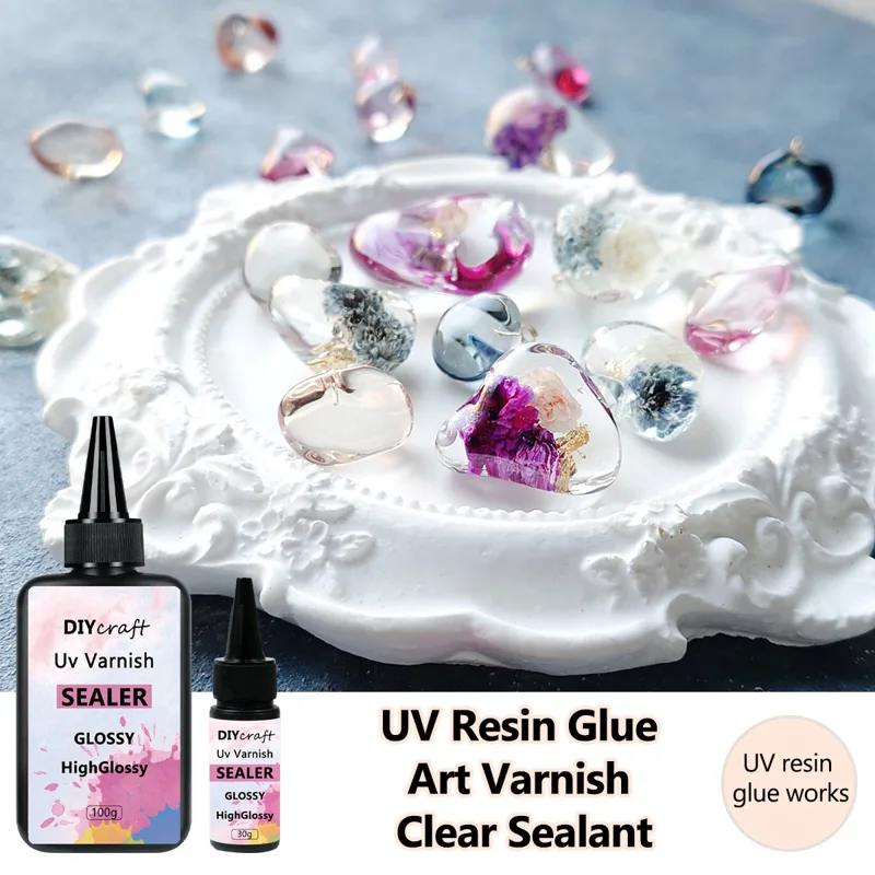 Barniz artístico acrílico de a - Resin Art And Jewelry reseña y precio