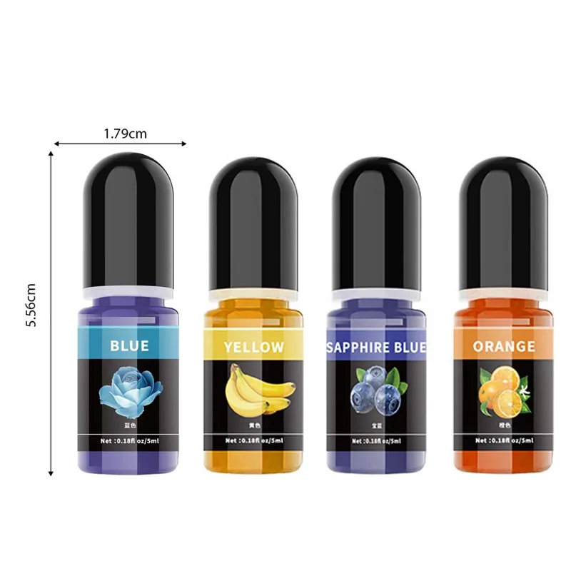 5ml/botella de pigmento de res - Resin Art And Jewelry reseña y precio