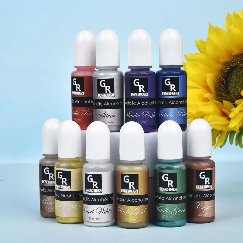 Tinta de arte con Alcohol, pig - Resin Art Alcohol Ink reseña y precio