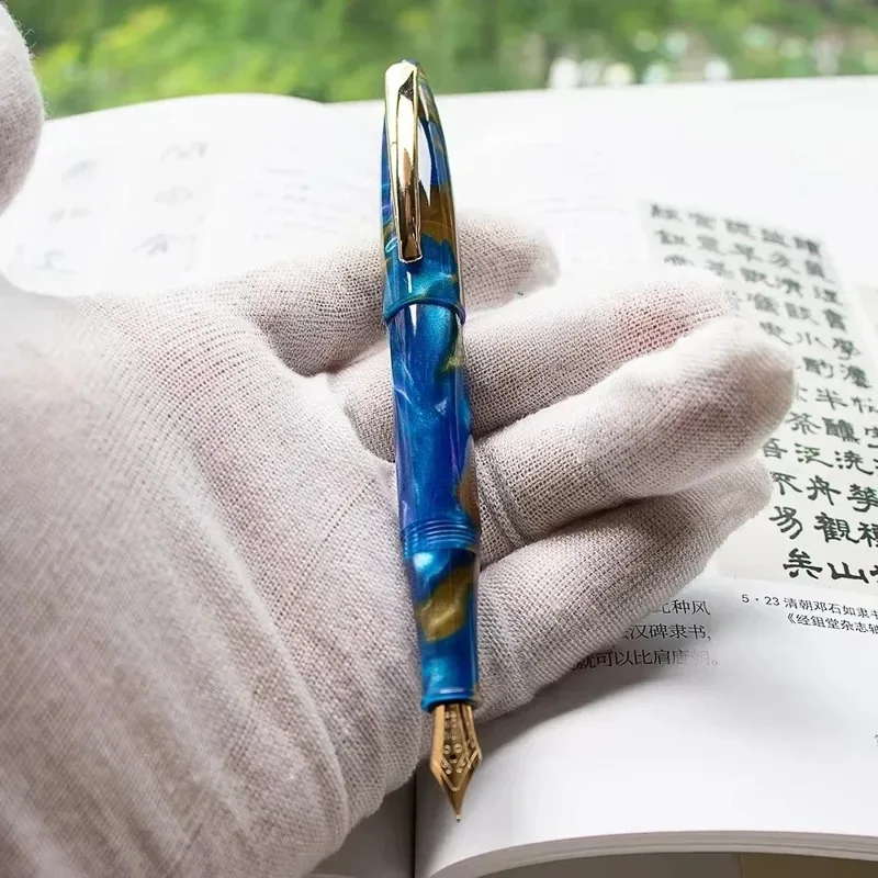 Pluma Estilográfica Acrílica A - Resin Art Business reseña y precio