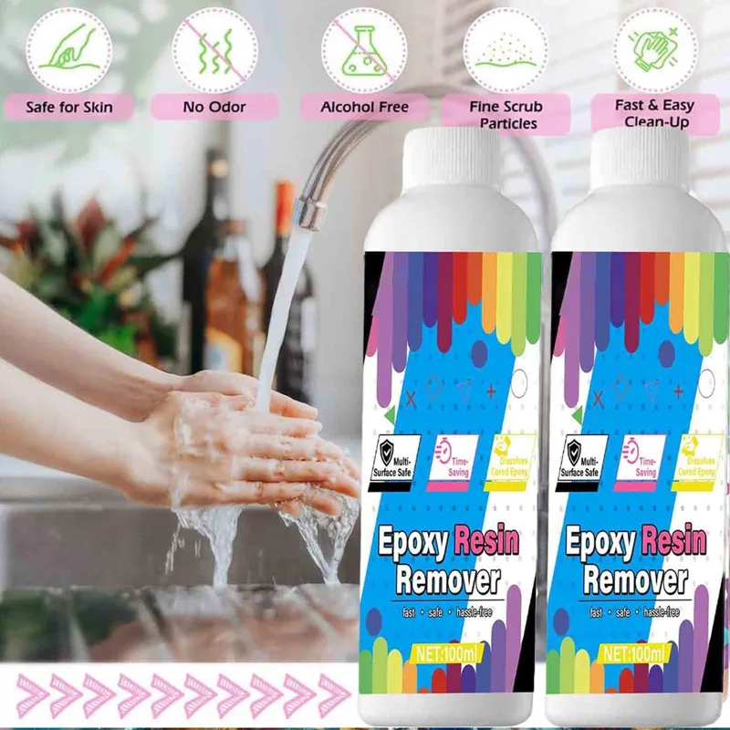 Gel Removedor de Resina 100ml, - Resin Art Studio reseña y precio
