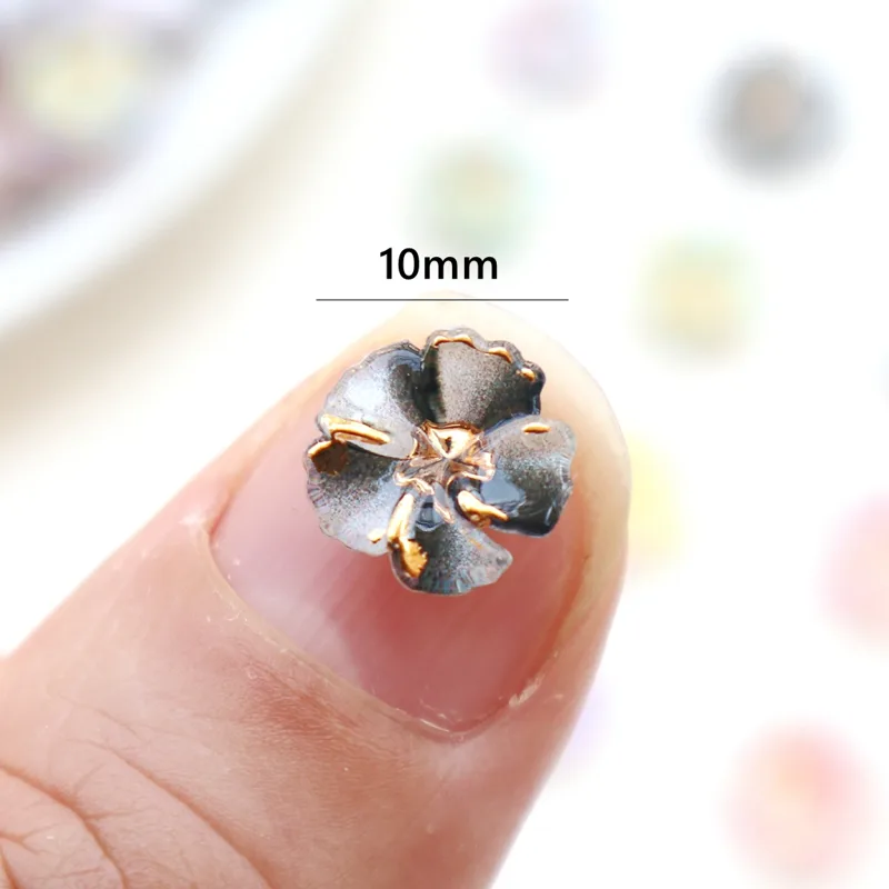 30 Piezas de Mini Flores de Re - Resin Art And Jewelry reseña y precio