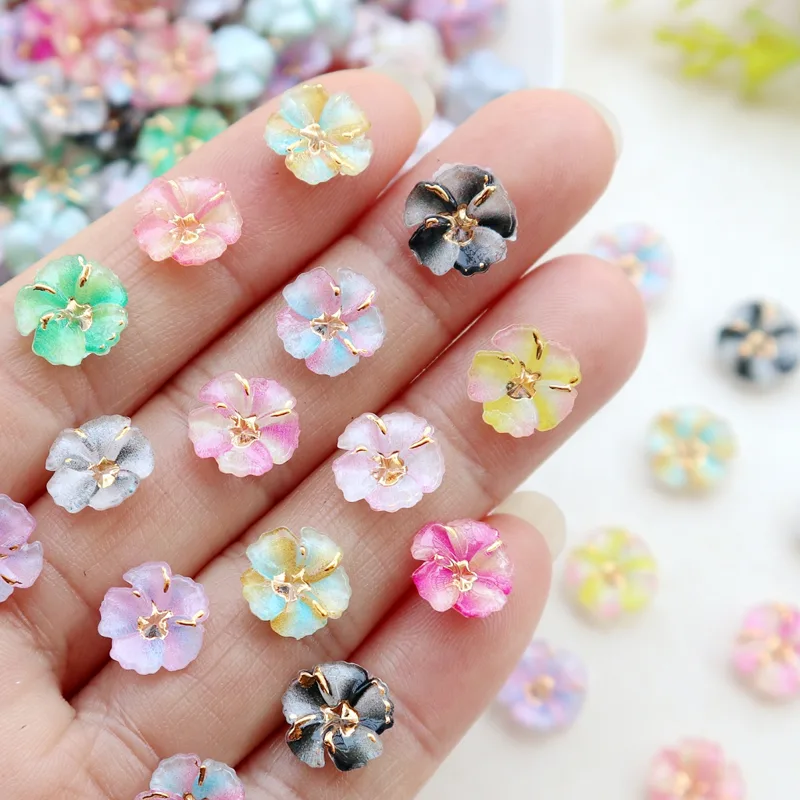 30 Piezas de Mini Flores de Re - Resin Art And Jewelry reseña y precio