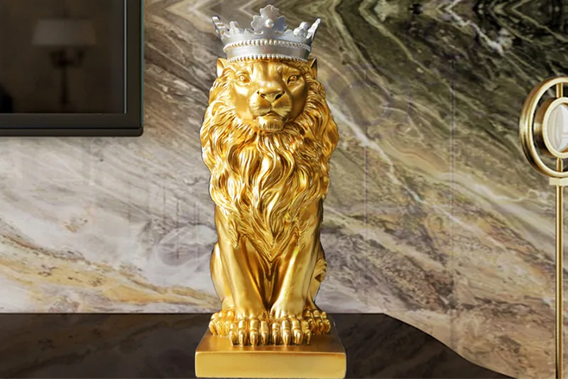 Estatua artística de 34CM, gra - Resin Art Business reseña y precio