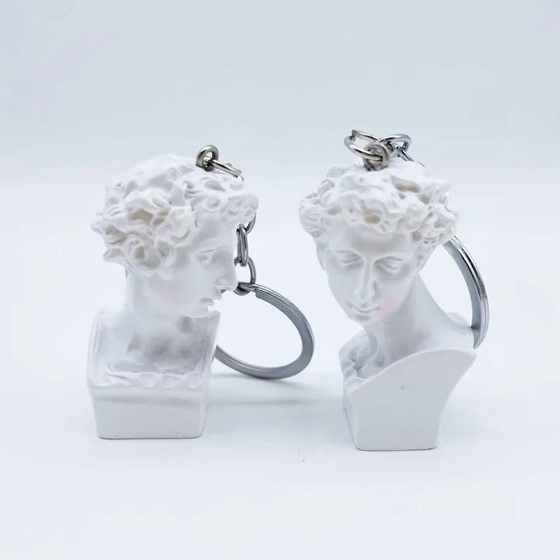 Mini llavero de estatua de yes - Resin Art A Keychain reseña y precio