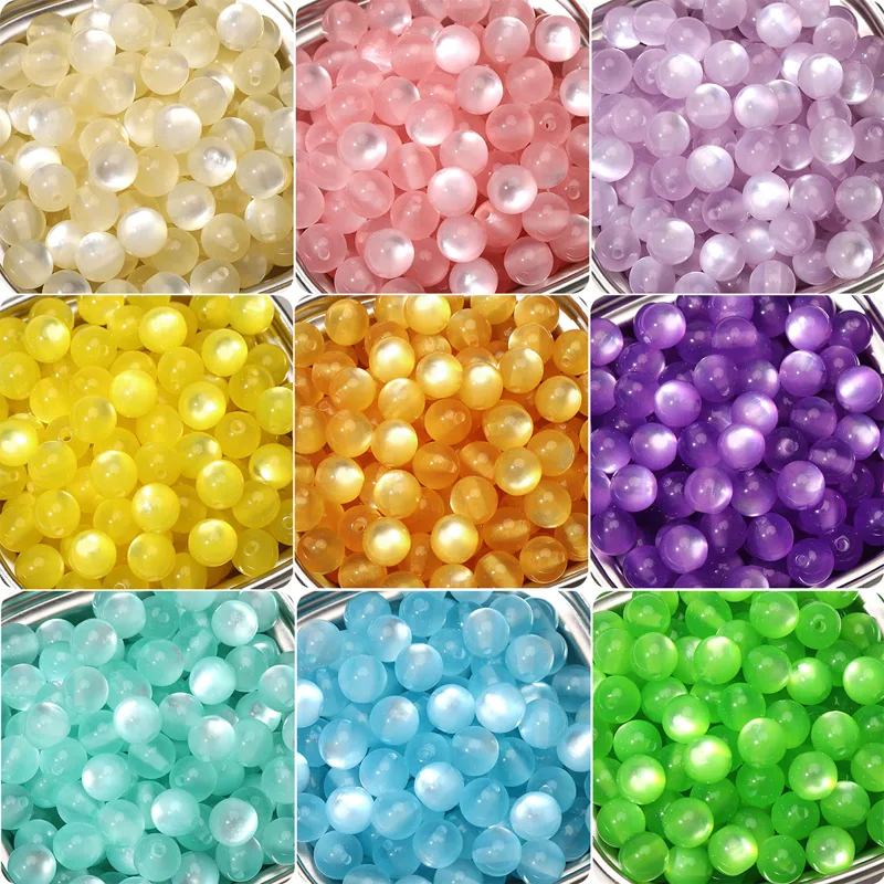 30/60 Piezas de Cuentas Circul - Resin Art Bracelet reseña y precio