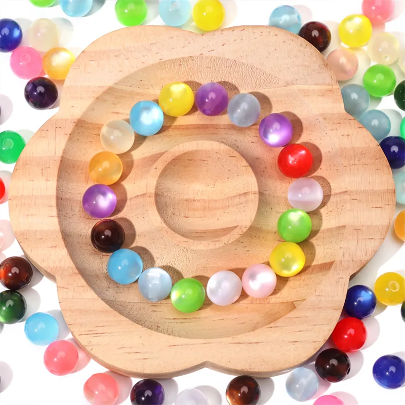 30/60 Piezas de Cuentas Circul - Resin Art Bracelet reseña y precio