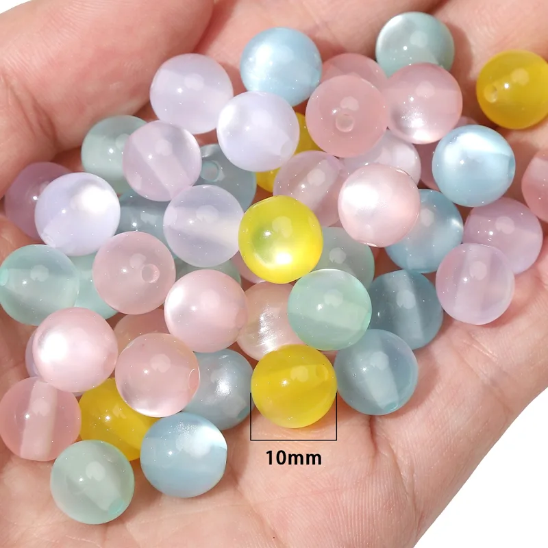 30/60 Piezas de Cuentas Circul - Resin Art Bracelet reseña y precio