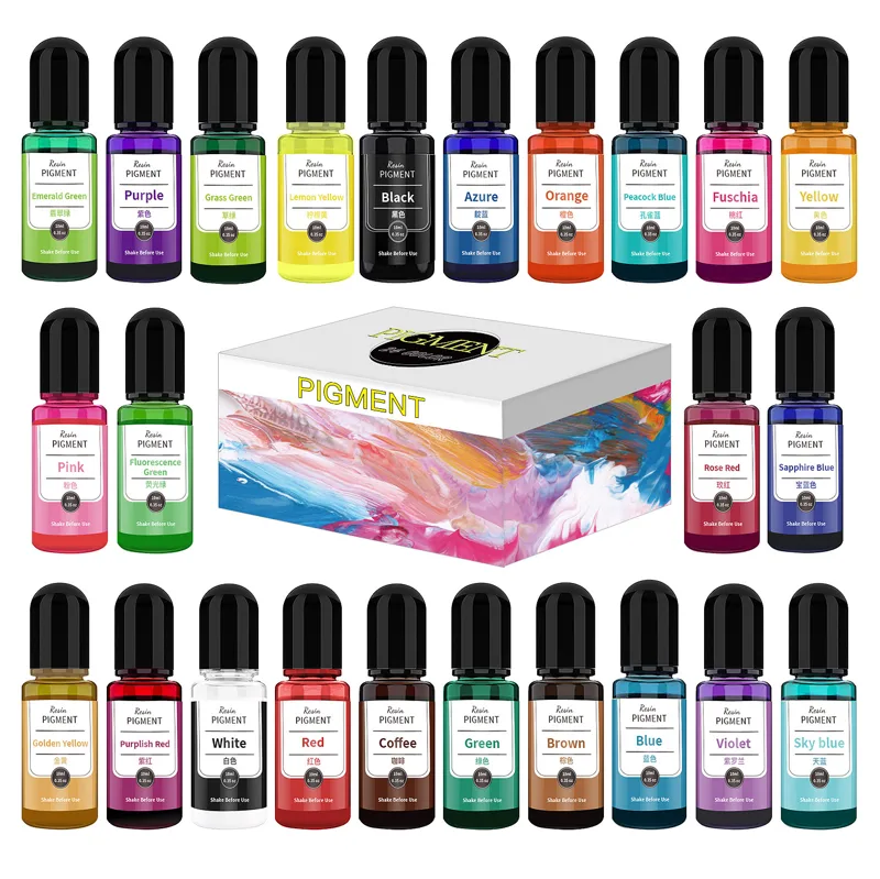 Tinta de Arte de 24 colores, p - Resin Art Alcohol Ink reseña y precio